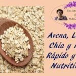 Aprovecha los beneficios de la avena y la linaza