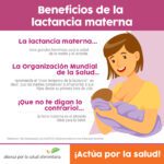 Aprovecha los beneficios de la lactancia materna según la OMS