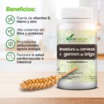 Aprovecha los beneficios de la levadura de cerveza y el germen de trigo
