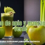 Aprovecha los beneficios del apio y la manzana verde
