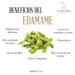Aprovecha los beneficios del edamame