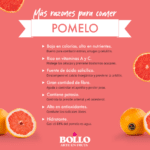 Aprovecha los beneficios del pomelo rosado