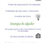 Beneficios de alquilar una vivienda