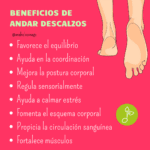 Beneficios de andar descalzo en casa