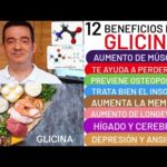 Los increíbles beneficios de la glicina
