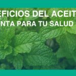 Los increíbles beneficios del aceite de menta