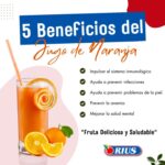 Los increíbles beneficios del jugo de naranja