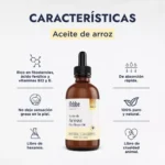 Los secretos del aceite de arroz
