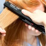 Luciendo un cabello perfectamente liso