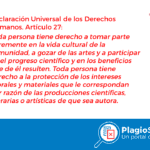 Beneficios de la Declaración Universal de los Derechos Humanos