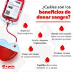 Beneficios de la donación de sangre