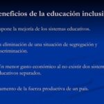Beneficios de la inclusión educativa