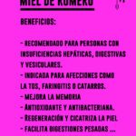 Beneficios de la miel de romero