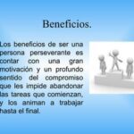 Beneficios de la perseverancia