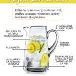 Beneficios del agua de limón natural