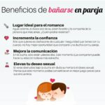 Beneficios del bañar en pareja