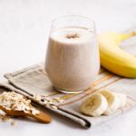 Beneficios del batido de plátano y avena