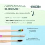 Beneficios del cepillo de dientes de bambú