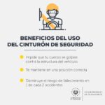 Beneficios del cinturón de seguridad