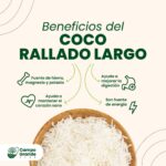 Beneficios del coco rallado