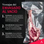 Beneficios del envasado al vacío