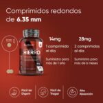 Beneficios del hierro en pastillas