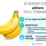 Beneficios del plátano durante el embarazo