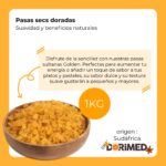 Beneficios dorados: pasas sultanas
