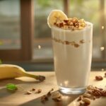 Beneficios energéticos de la combinación de avena-leche y plátano