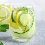 Beneficios maravillosos del agua de pepino