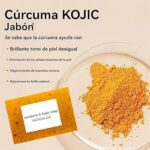 Brillantes beneficios del jabón de cúrcuma