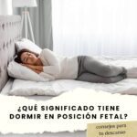 Mejora tu salud con la posición fetal al dormir
