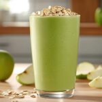 Nutrición deliciosa: avena y manzana verde