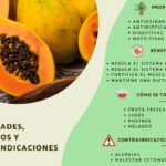 Poder antioxidante de las semillas de papaya en ayunas
