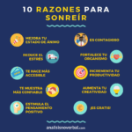 Razones para sonreír: Beneficios de la felicidad