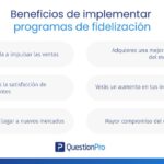 Ventajas para ti: Programa de fidelización